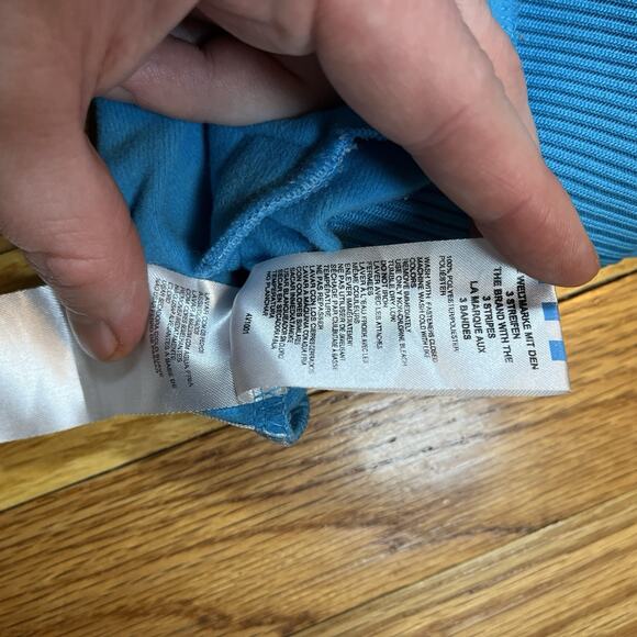 Vintage Adidas Florida Track Jacket Full Zip Sweater Small Miami Dolphins Rare - Picture 10 of 12